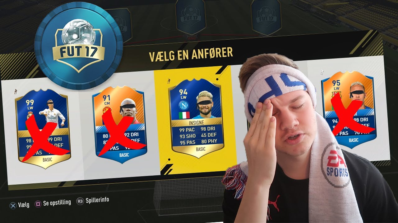 BLIND FIFA 17 FUT DRAFT!