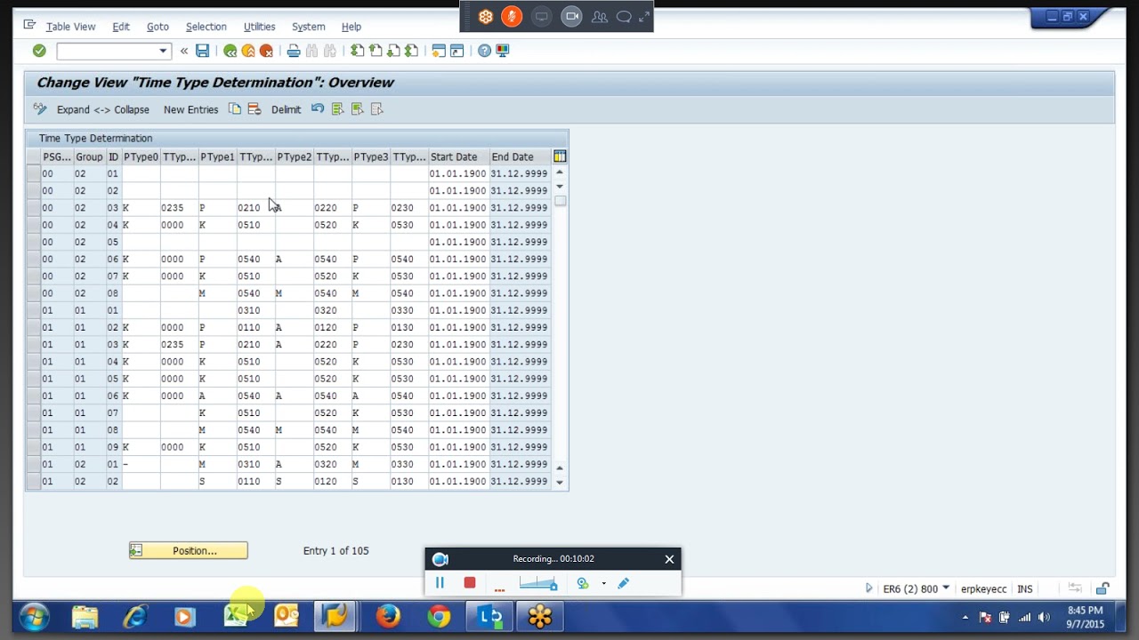 SAP HCM PCR and Schema Time Management PCR 13