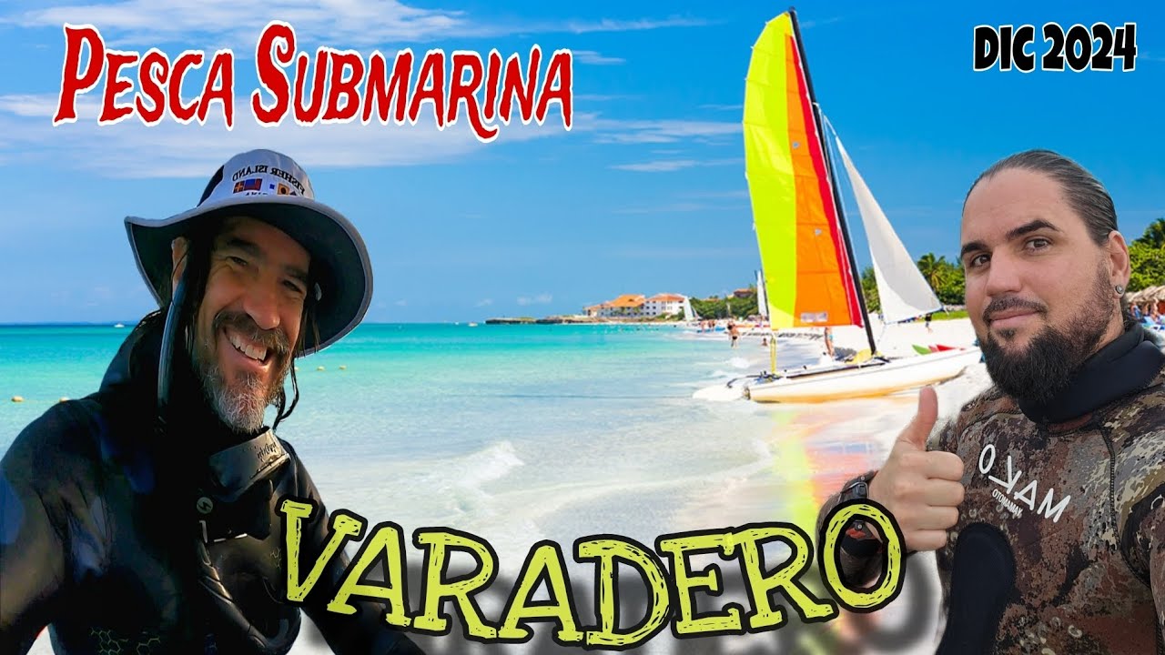 Pesca Submarina en Varadero Cuba. Calma antes de la tormenta.
