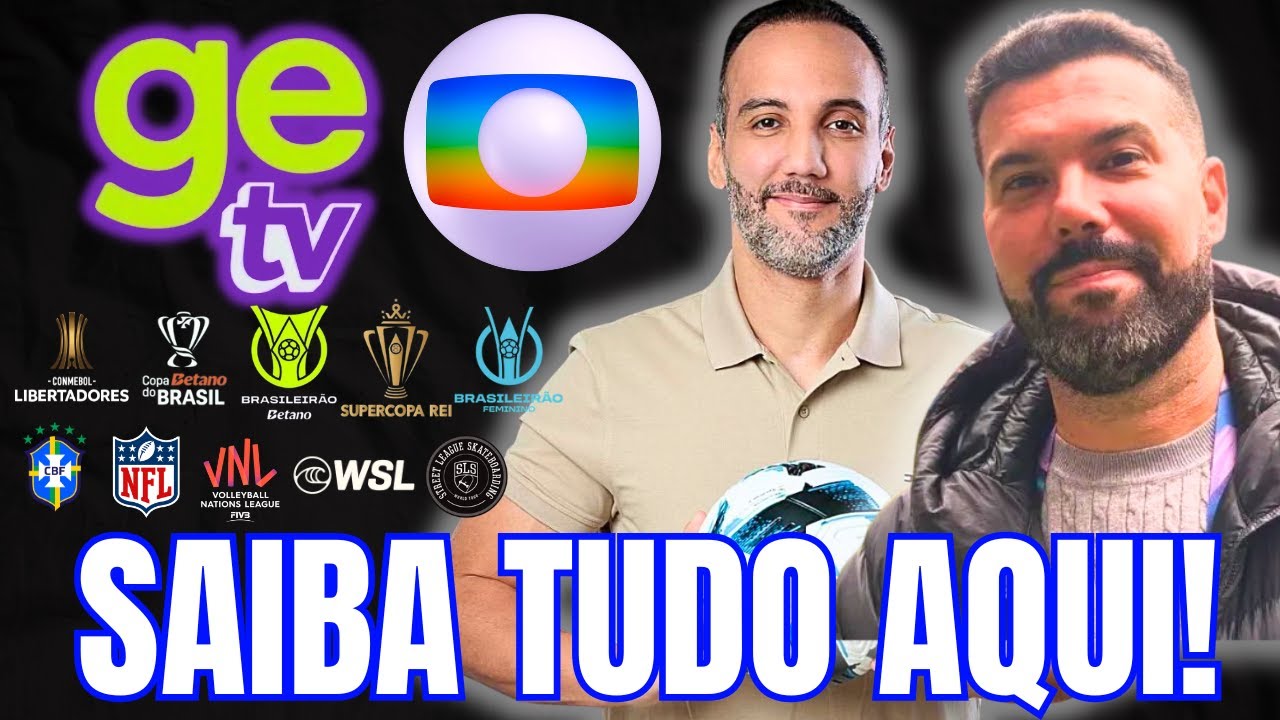 Como será a GE TV: NOVO CANAL de esporte da GLOBO!