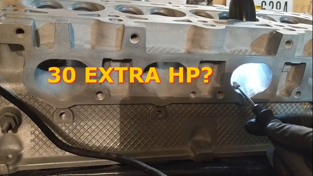 Polishing Engine Head Ports - #Eclipse2GBuild