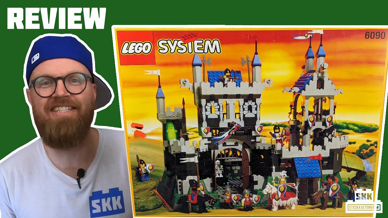 Riesengroße Spielwelt und Burg-Ikone der 90er-Jahre: LEGO® 6090 [Review]