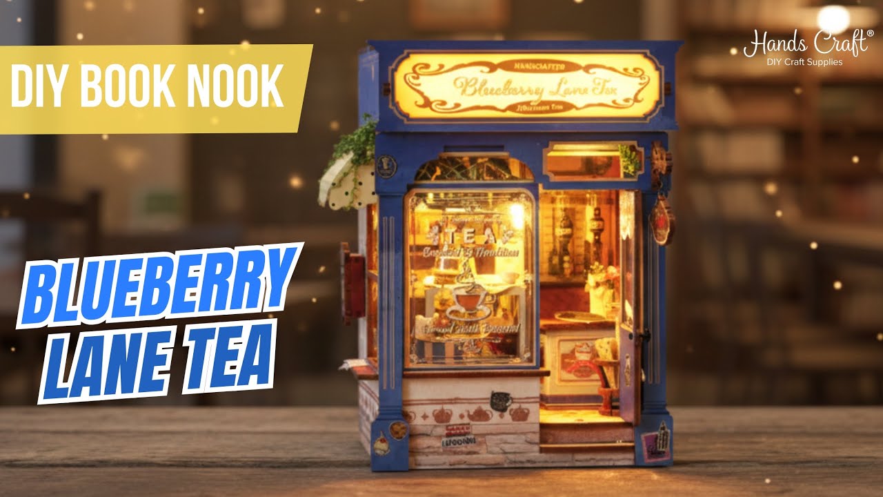 DIY Book Nook Kit: Blueberry Lane Tea