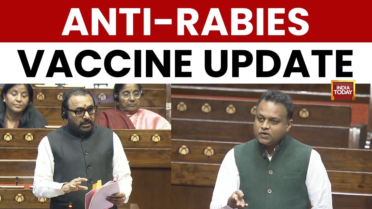 Winter Session: Health Ministry Update on Anti-Rabies Vaccine in Parliament | India Today News