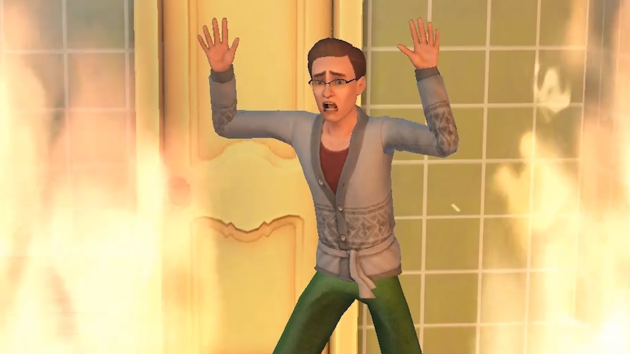 When You're Bored in The Sims so you Give Them Free Will