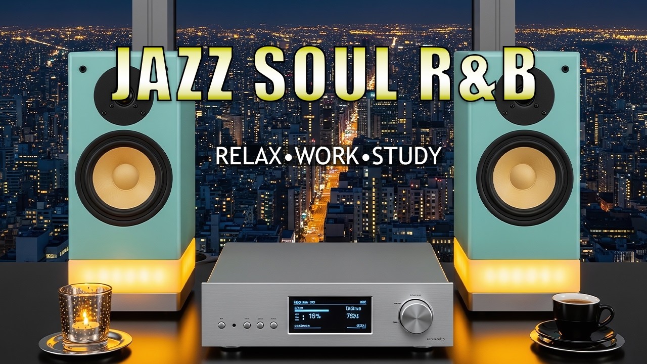 Smooth Jazz & Soulful R&B Lounge 🎧 – Soft Instrumentals for Relaxed Evenings & Stress-Free Listening