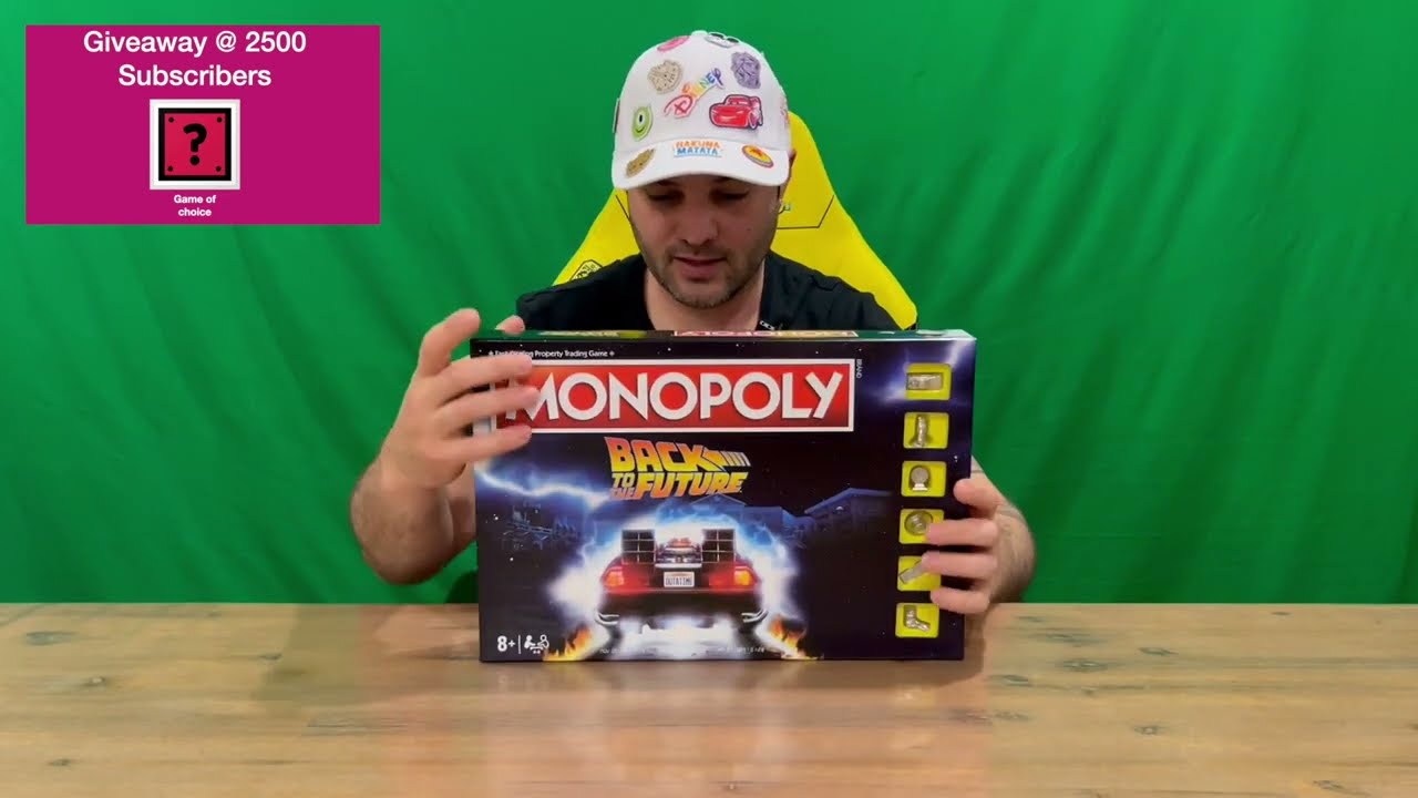 Ep 1631 - Limited Edition Back To The Future 2022 Monopoly Unboxing