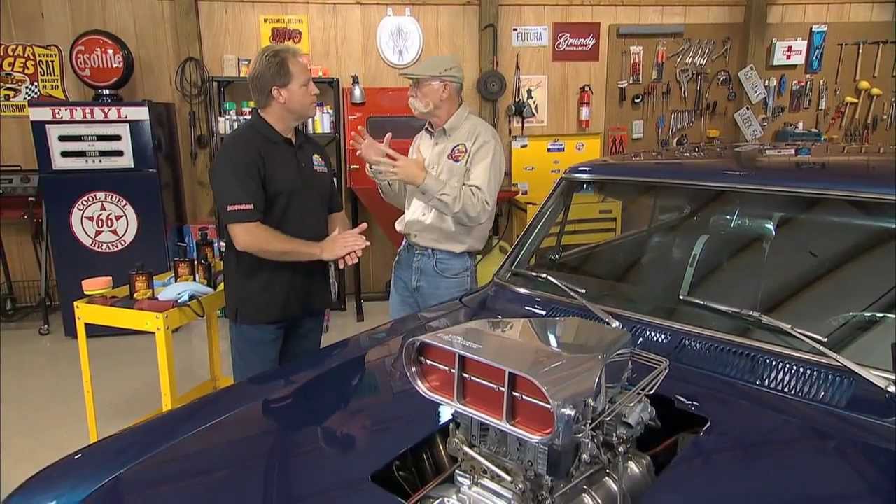 Glass Polishing on My Classic Car with Dennis Gage and Mike Phillips