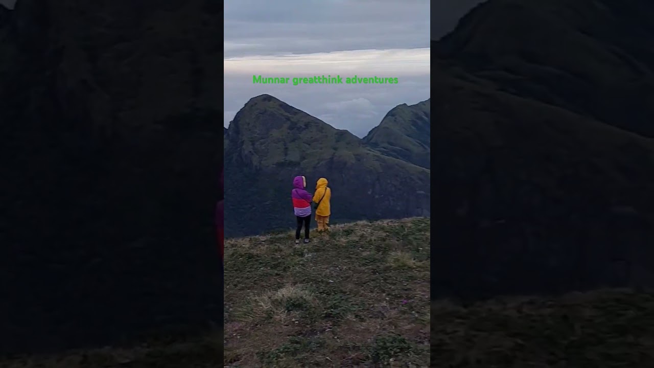 ⛰️Munnar greatthink adventures🌄Munnar MeesapuliMala ⛰️  #trekkinginmunnar #walkinginmunnar