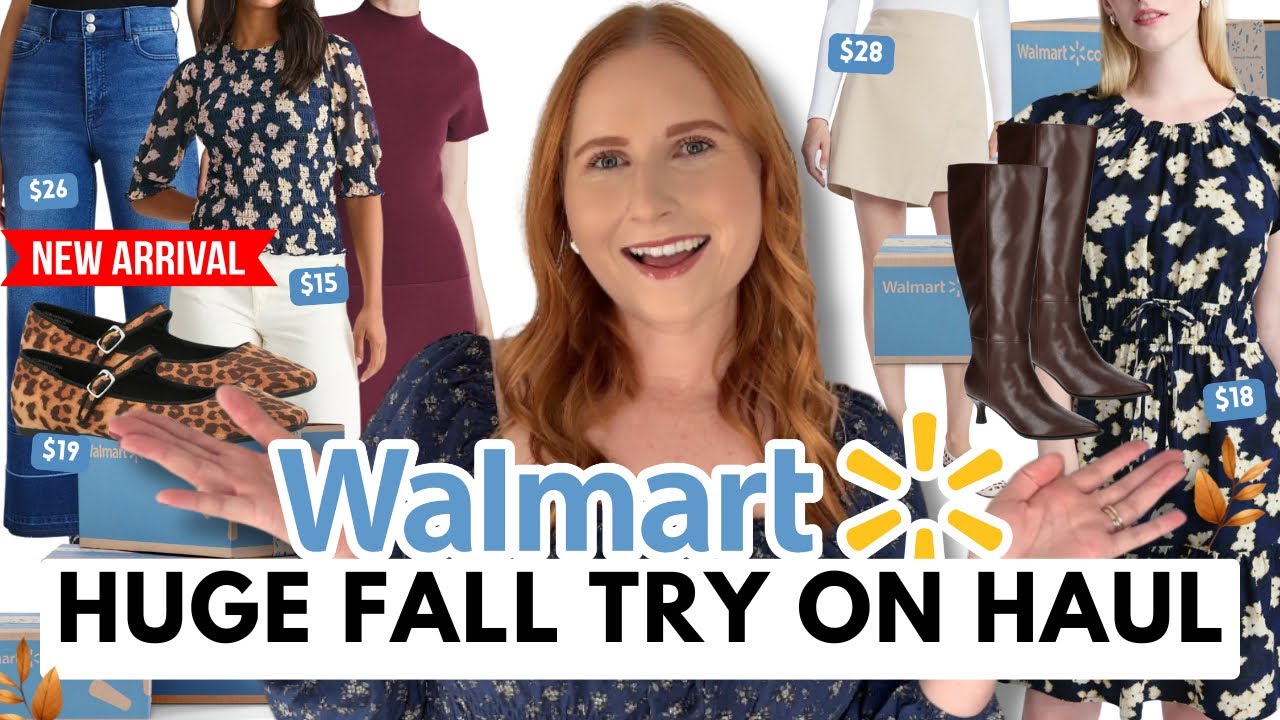 Walmart Fall Outfits You Need for 2025 🍂 Affordable Try-On Haul | Cutest Fall Outfits for Less 🍁