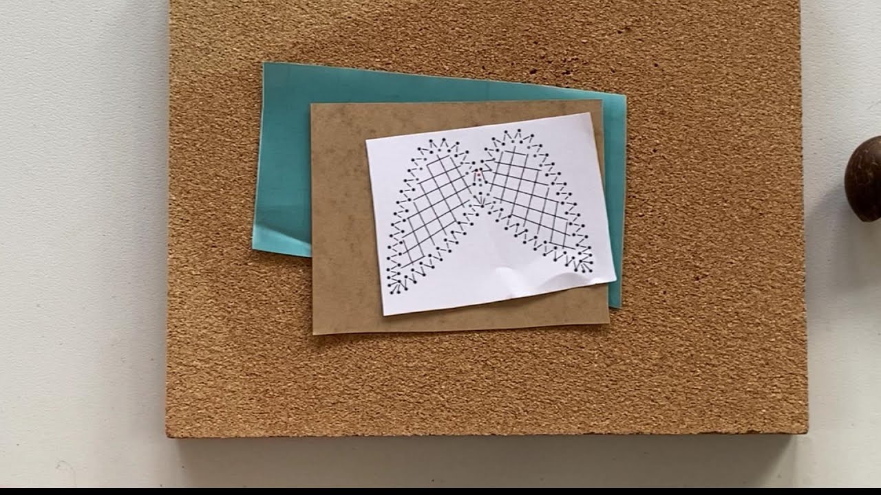 Lou Woo - How To Make A Bobbin Lacemaking Pricking