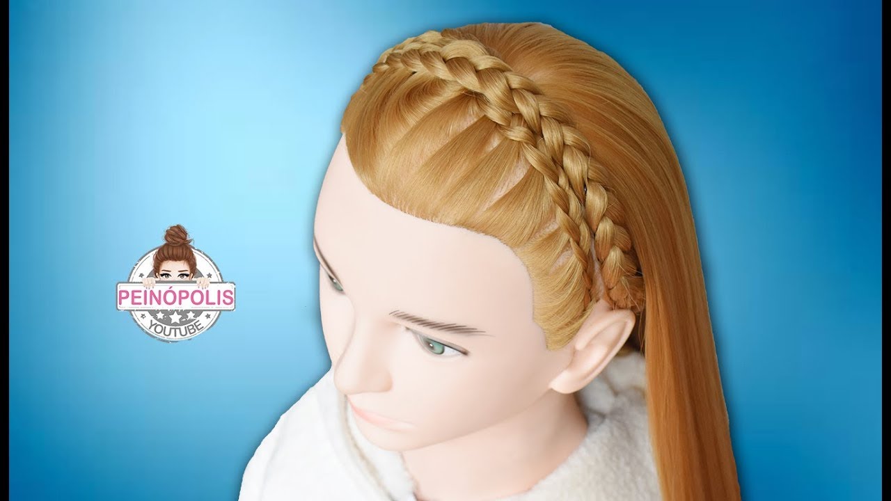 PEINADOS: DIADEMAS CON TRENZAS CRUZADAS PARA TODA OCASIÓN
