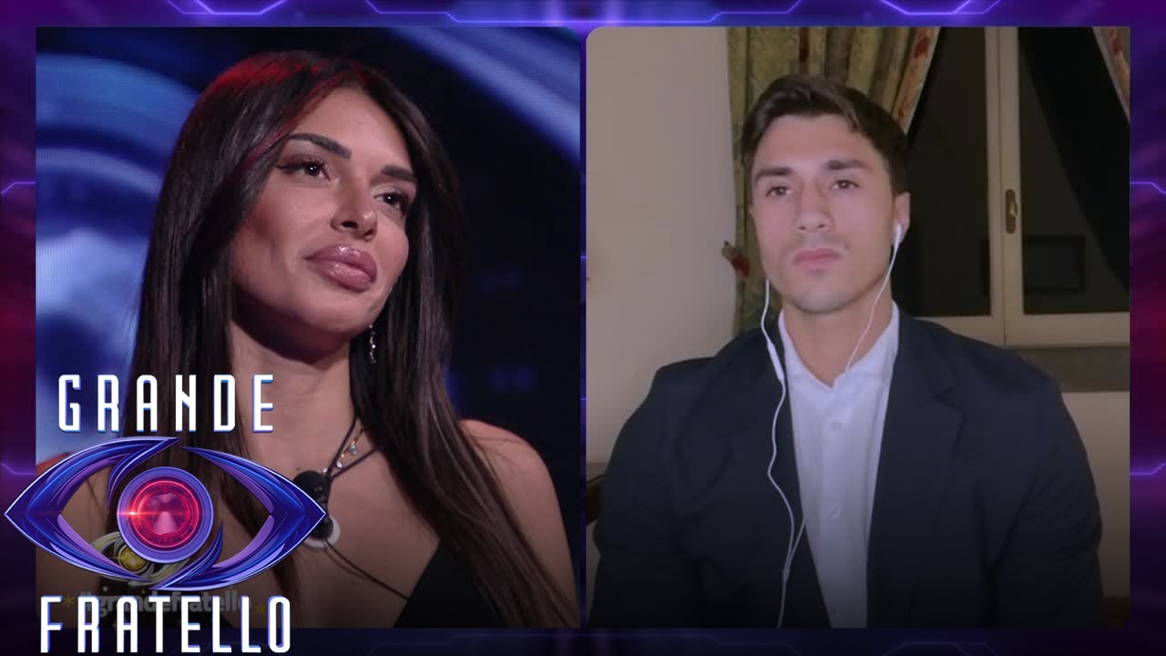 Grande Fratello - Il faccia a faccia tra Mirko Brunetti e Greta Rossetti