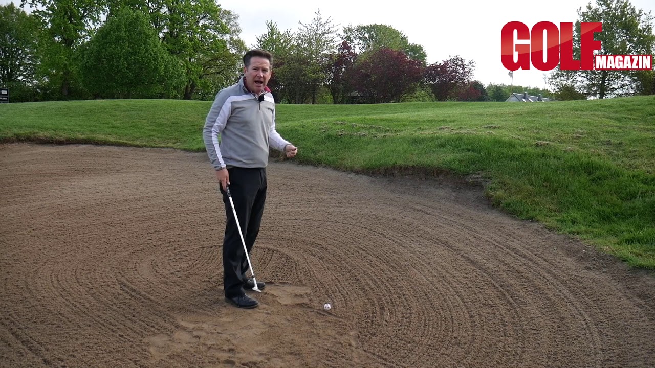 GOLF MAGAZIN Paul Dyer: Bunker - Spinkontrolle