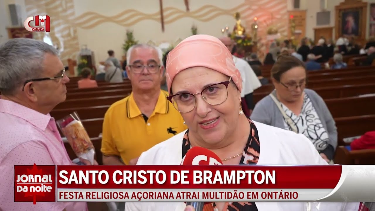 Festa em honra do Santo Cristo reúne milhares de devotos em Brampton