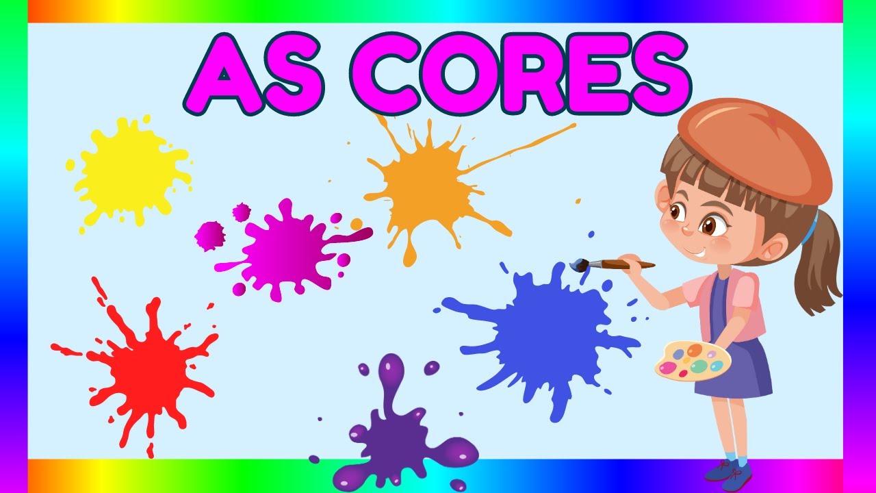 Vamos aprender o nome das cores?