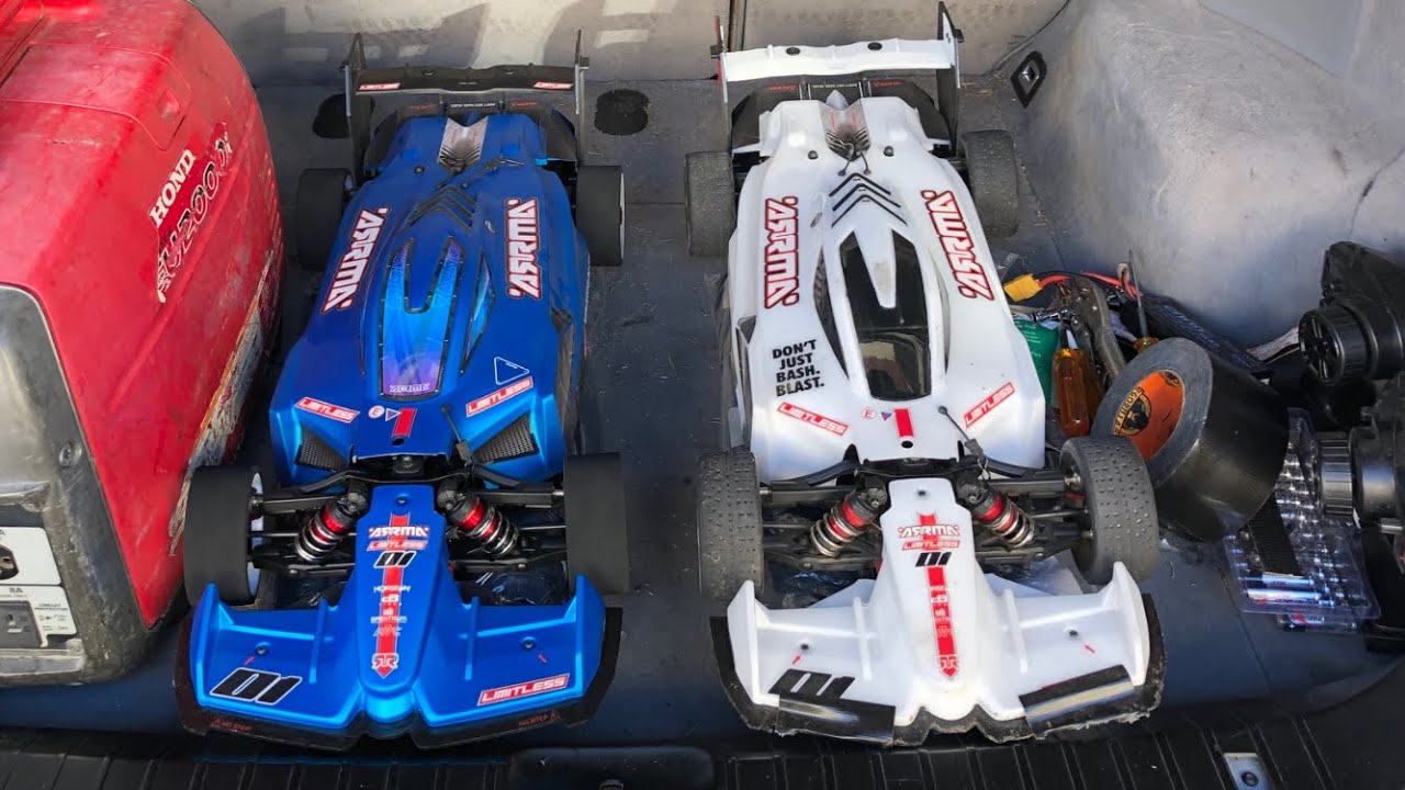 Arrma limitless testing nes mamba monster X 8s esc & checking logs