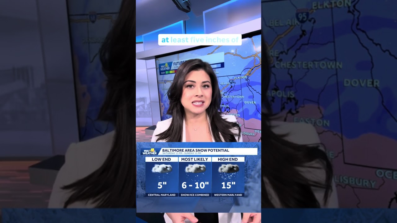 Updated snow forecast
