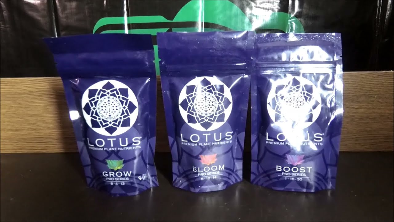 LOTUS Premium Plant Nutrients Pro Series Line-Up