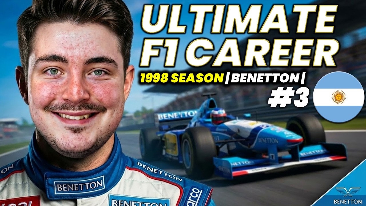НАШ ШАНС НА ПОДИУМ?! | РЕЖИМ КАРЬЕРЫ В ФОРМУЛЕ-1, СЕЗОН 1998, 3 | Formula 1 98 (PS1)
