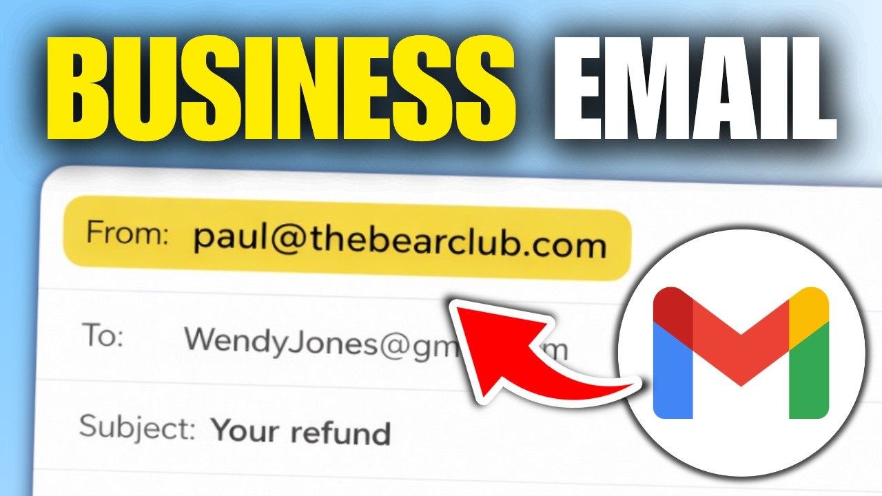 How To Create a Business Email with Google Account