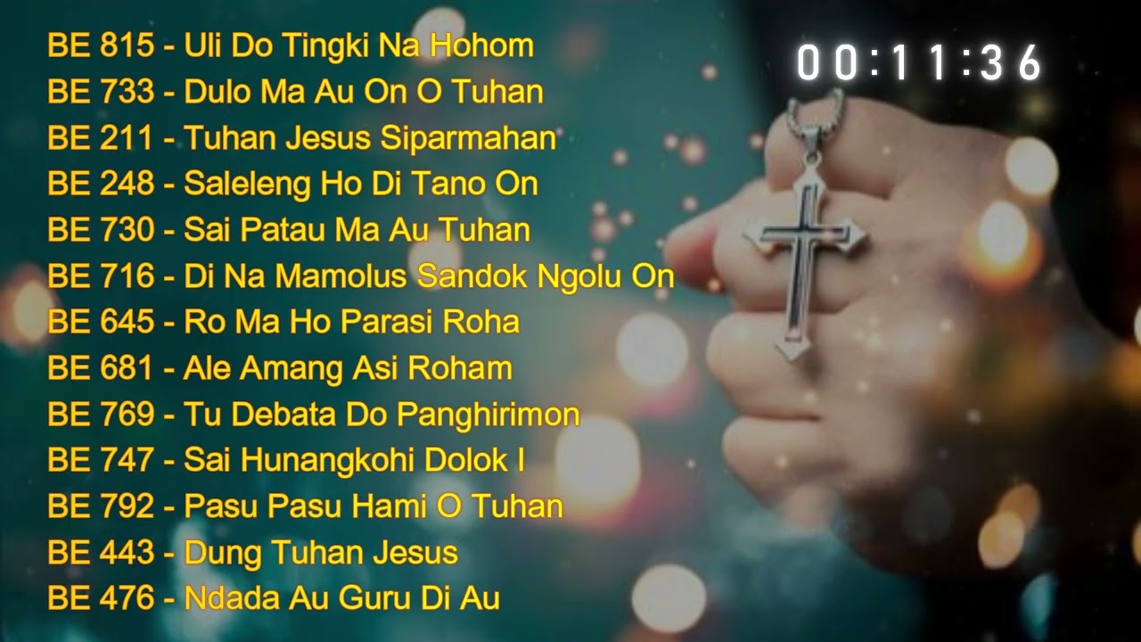 1 Jam Lagu Rohani Batak Buku Ende HKBP (Vol.2) | DRN