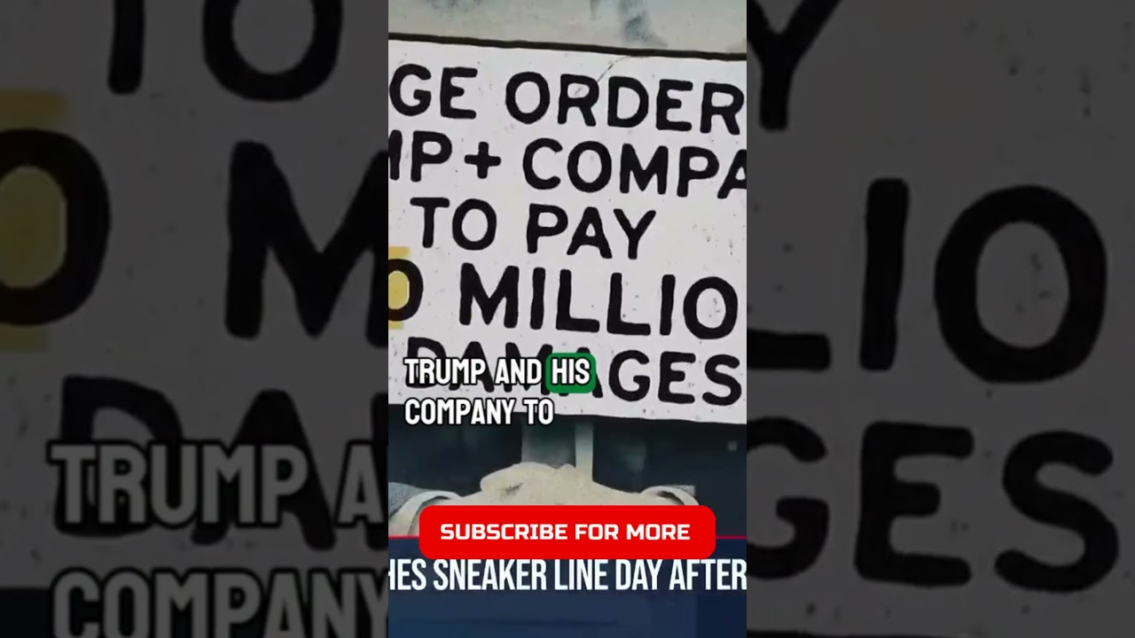 Trump Promotes Sneaker Line Amid $350 Million Civil Fraud Verdict: Strategic Marketing Move Revealed