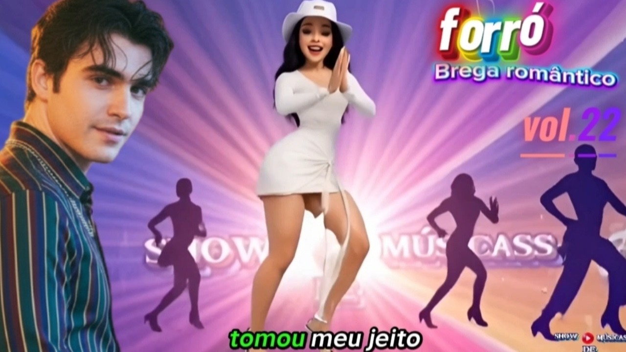 Forró Brega vol.22 _-às canções românticas e apaixonante do forró Brega romântico um show de sucesso