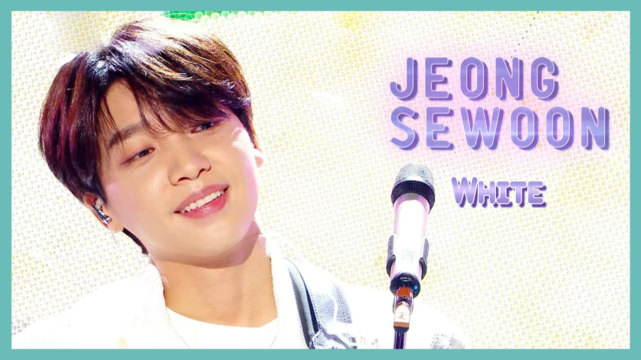 [쇼! 음악중심] 정세운 - White(JEONG SE WOON - White)