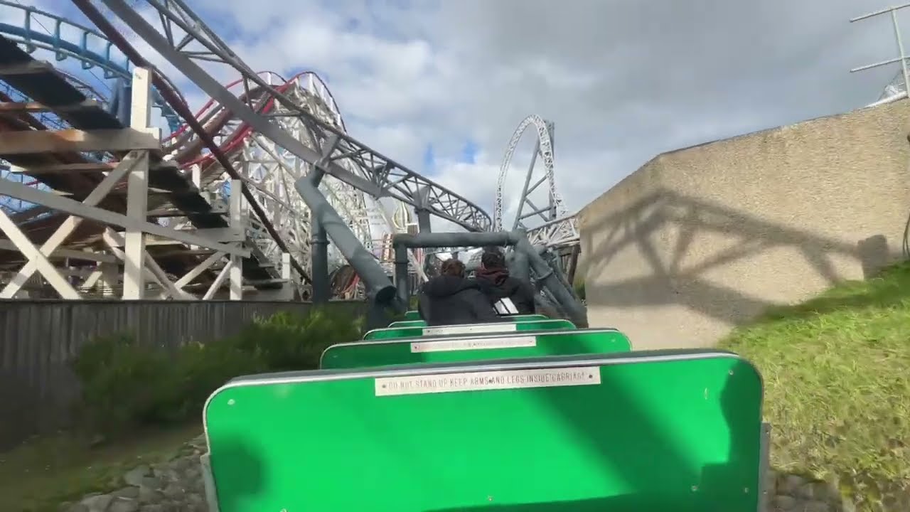 FULL TRAIN RIDE - Blackpool Pleasure Beach Express (2025)