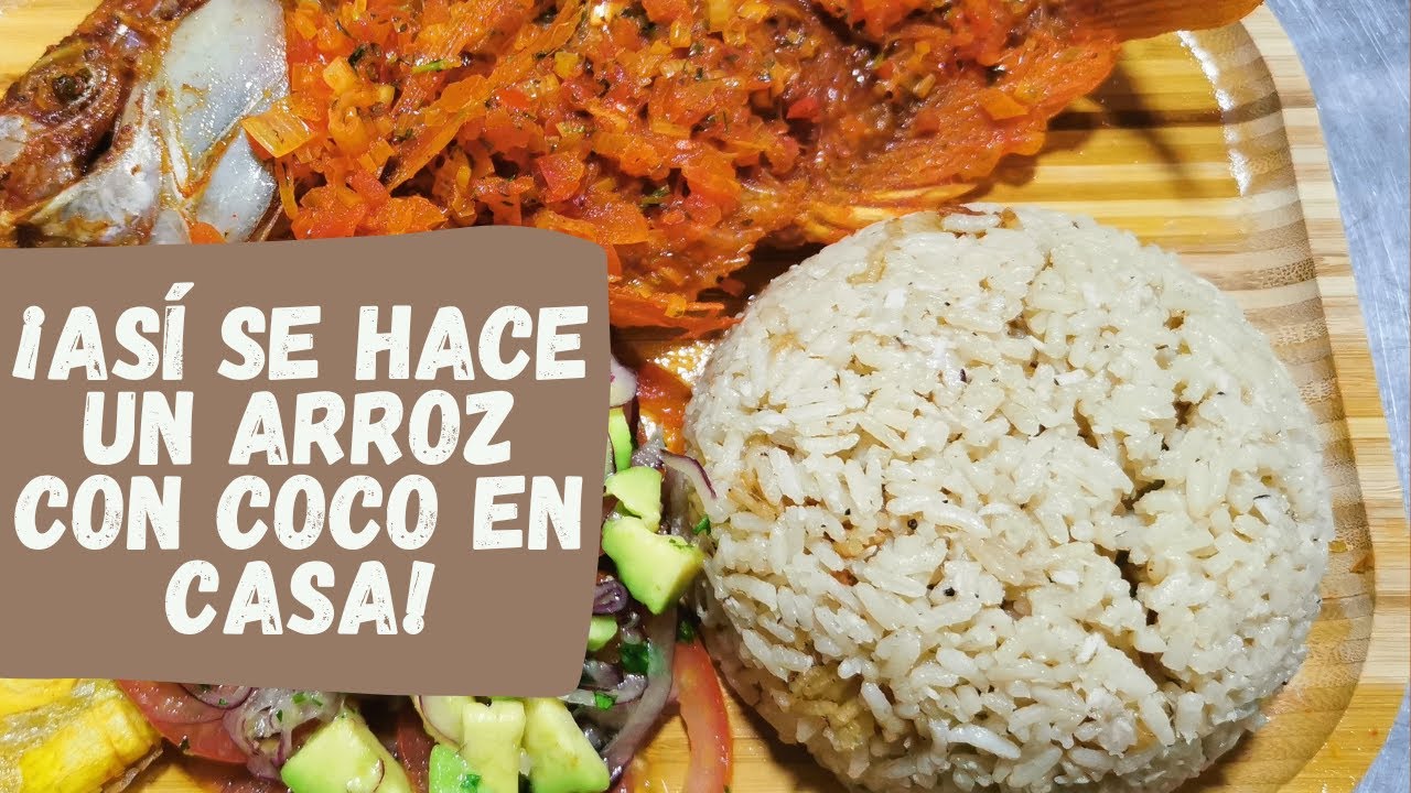 Cómo hacer arroz con coco