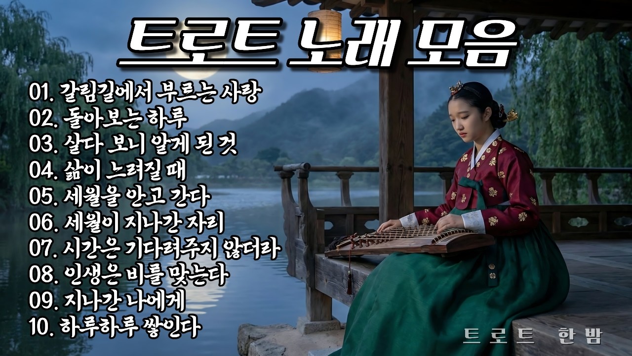찐한 트로트 #22 | 무심하게 흘러간 야속한 세월 | 인생·후회·세월 트롯 플레이리스트