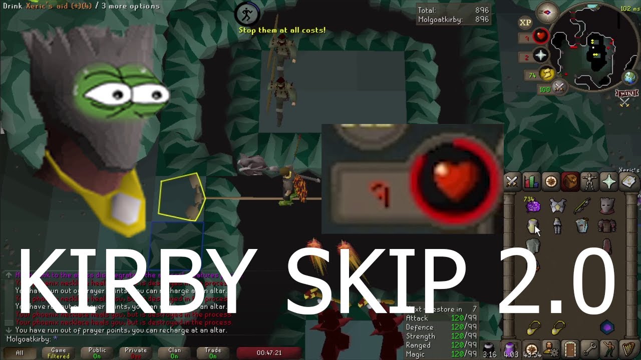 Kirby Skip 2.0 Guide - no stalls needed, any world!