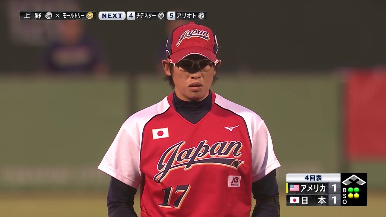 【超絶奪三振ショー】2試合で7奪三振！ 日本代表 上野投手圧巻の奪三振シーンまとめ（JAPANCUP2017）／世界ソフトボール2018