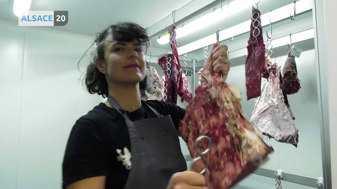 Natacha Bieber  réinvente la boucherie traditionnelle.