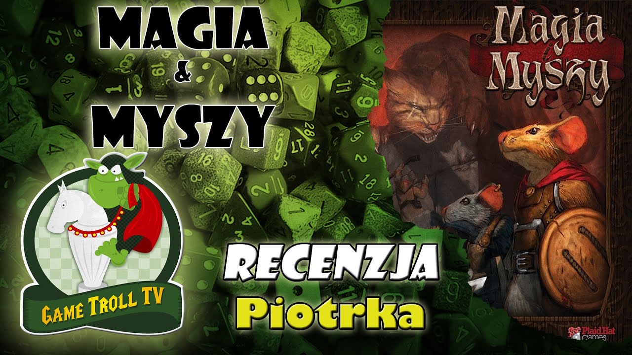 Game Troll TV - Mice and Mystic - przygodowa gra planszowa.