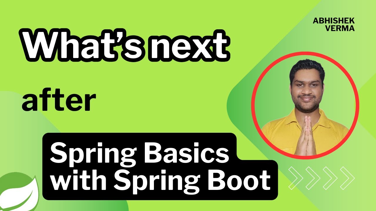 Spring Basics with Spring Boot series is completed. What's next?