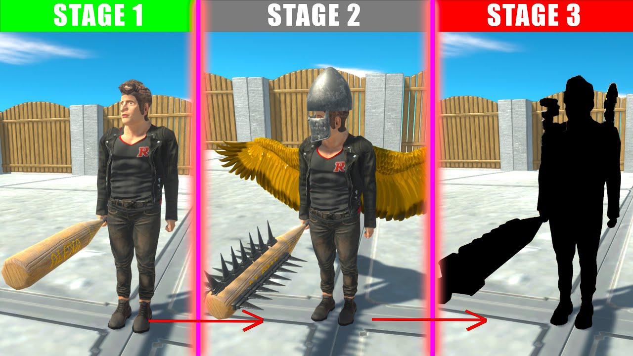 EVOLUTION OF ANGRY JOE - Animal Revolt Battle Simulator ARBS