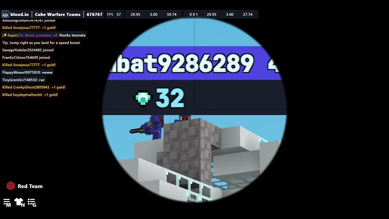 Bloxd io Cube Warfare (part 1)