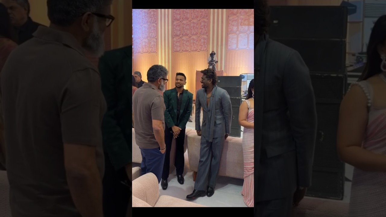 why ss Rajamouli sir not attend shirish allu wadding #alluarjun #sukumar #shreelila #sandeepreddy