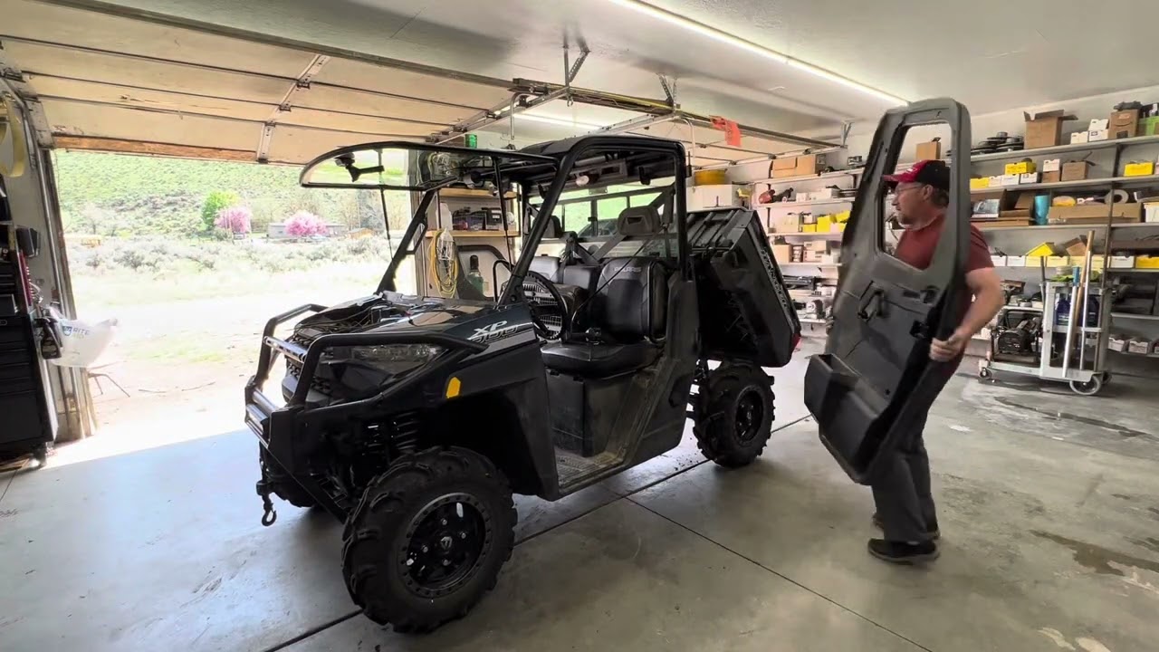 Pure Polaris Heater & cab Seal kit install for a 2018-2022 Ranger xp1000 PART 1@allwegottadois