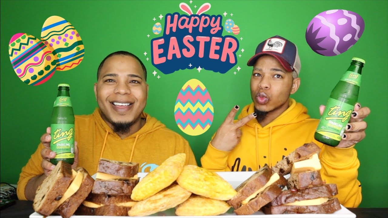 IT’S GOOD FRIDAY 👏🏽 HAPPY EASTER🐣  BUN & CHEESE WITH A TING ON DI SIDE😋