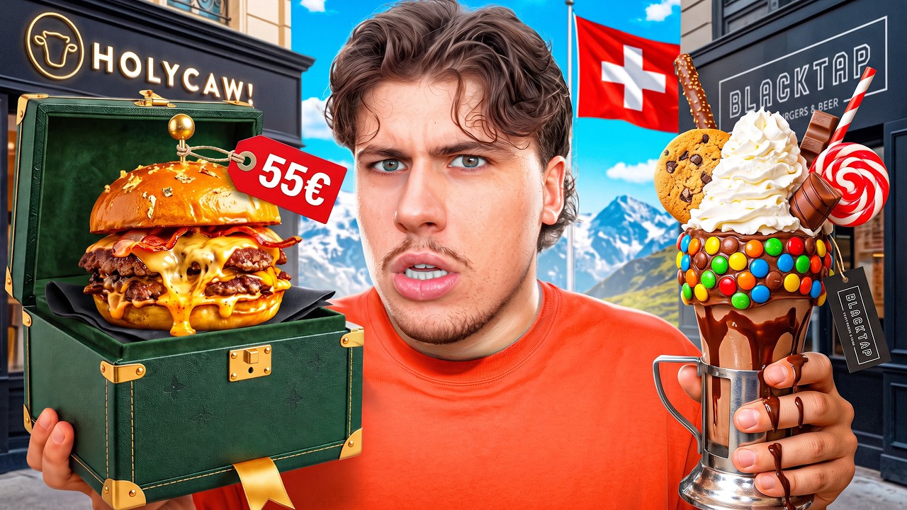 JE TESTE LES FAST FOOD DE LUXE EN SUISSE ! (Arnaque ?)