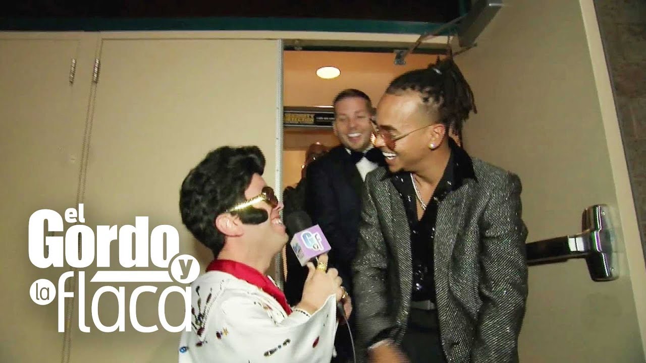 Carlitos 'el productor' le provocó tremendo susto a Ozuna a su salida de los Latin GRAMMY 2018 | GYF