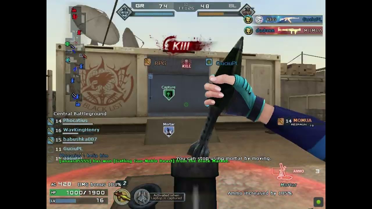 Best RPG game 01 CF WAVE Mode EU server