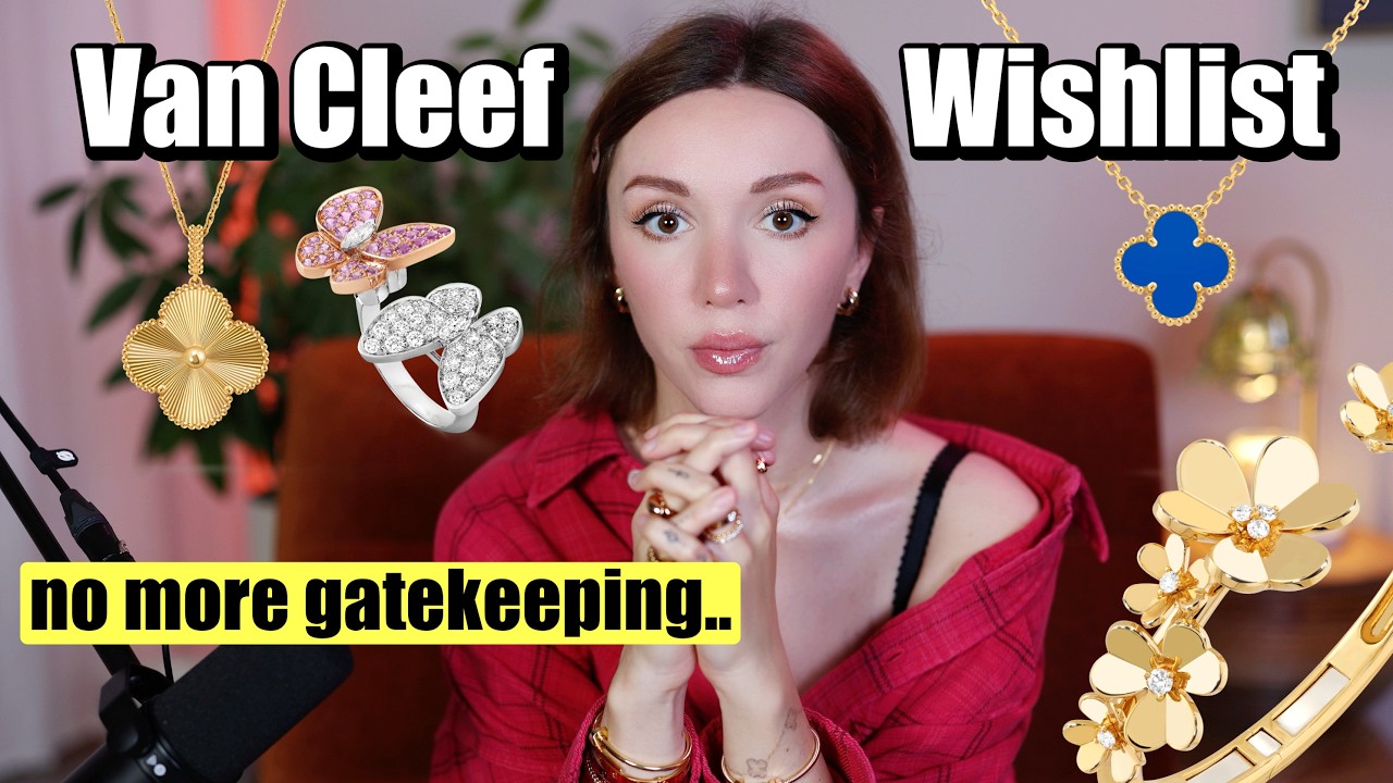 Вишлист Van Cleef: обновляю мою коллекцию ювелирных украшений #vancleefbracelet #cartierbracelet