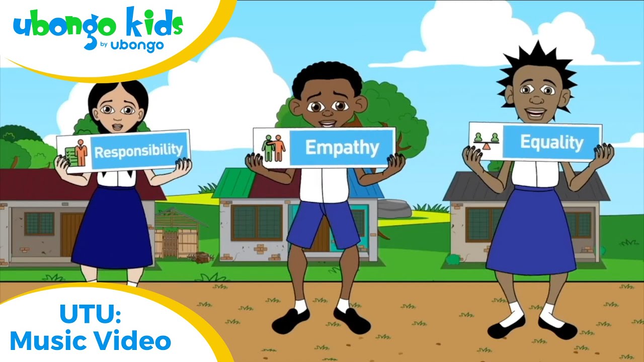 UTU: Shared Humanity | Sing along with the Ubongo Kids | African Educational Cartoons
