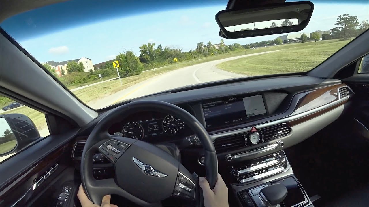 2018 Genesis G90 AWD 3.3T Premium - POV Review (Binaural Audio)