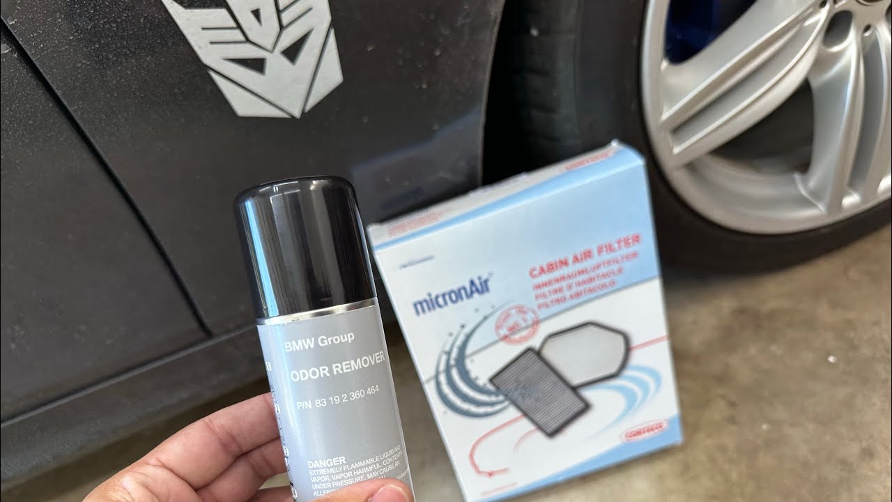 CABIN AIR FILTER REPLACEMENT AND TRYING OUT BMW’S ODOR REMOVER on my F10 535i