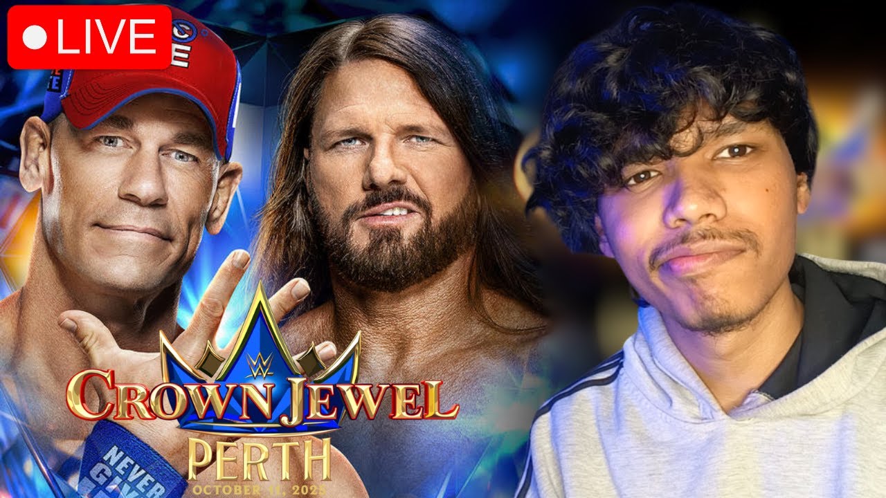 LIVE*-WWE CROWN JEWEL 2025 WATCHALONG |